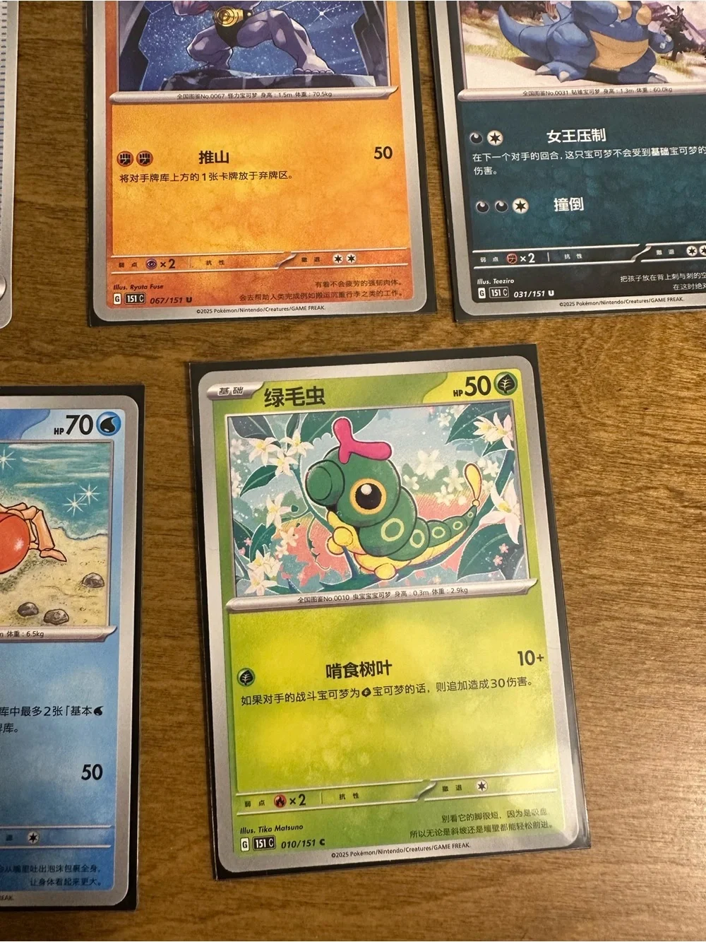 Lot of 11 Pokemon Cards Japanese NM